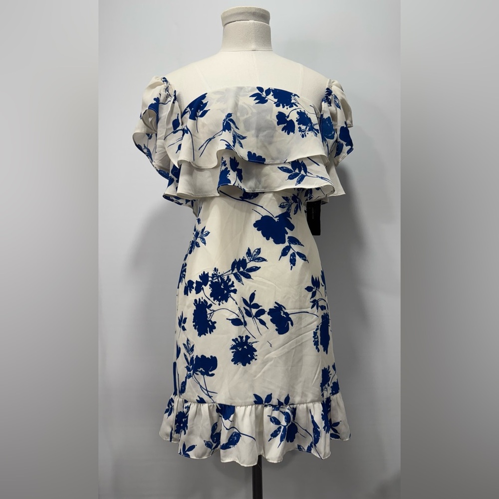 Talia White Floral Print Off-the-Shoulder Mini Dress
Lulus sz xs